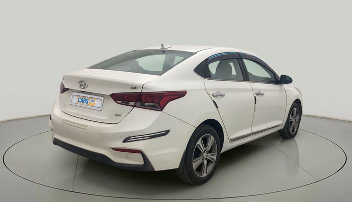 2019 Hyundai Verna 1.6 VTVT SX, Petrol, Manual, 61,985 km, Right Back Diagonal