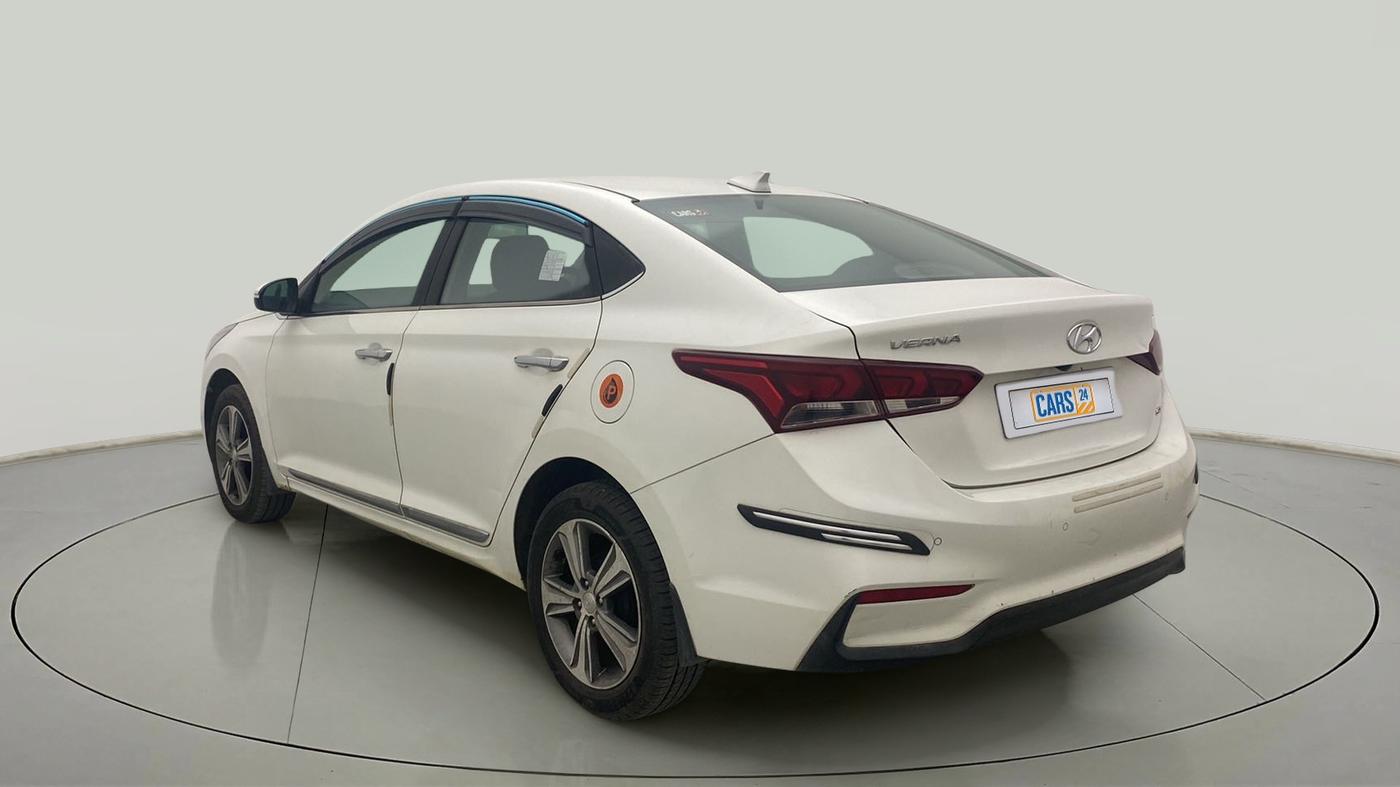 2019 Hyundai Verna 1.6 VTVT SX, Petrol, Manual, 61,985 km, Left Back Diagonal