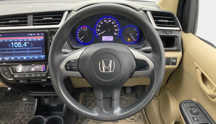2017 Honda Amaze 1.2L I-VTEC S, Petrol, Manual, 78,211 km, Steering Wheel Close Up
