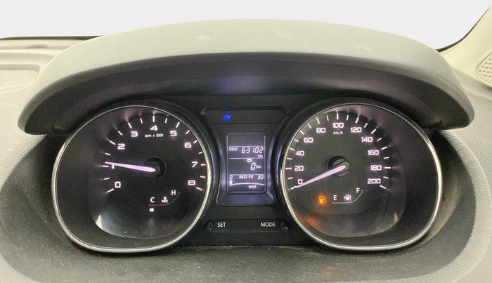 2018 Tata Tiago XZ PETROL, Petrol, Manual, 63,258 km, Odometer Image