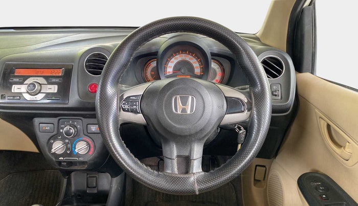 2014 Honda Brio S MT, Petrol, Manual, 71,139 km, Steering Wheel Close Up