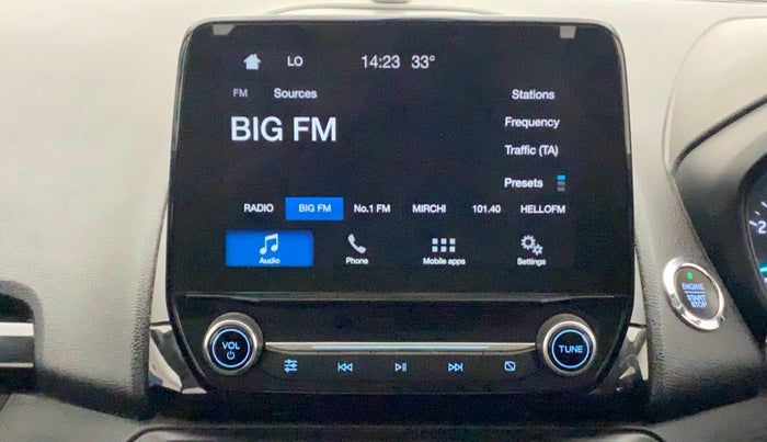2018 Ford Ecosport TITANIUM 1.5L PETROL, Petrol, Manual, 62,004 km, Infotainment System