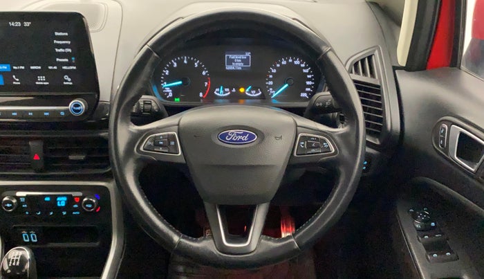2018 Ford Ecosport TITANIUM 1.5L PETROL, Petrol, Manual, 62,004 km, Steering Wheel Close Up