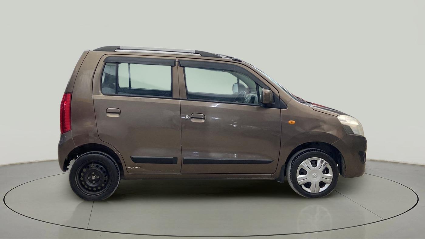 2014 Maruti Wagon R 1.0 VXI, Petrol, Manual, 66,272 km, Right Side View