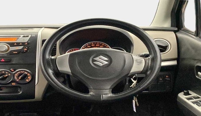 2014 Maruti Wagon R 1.0 VXI, Petrol, Manual, 66,272 km, Steering Wheel Close Up