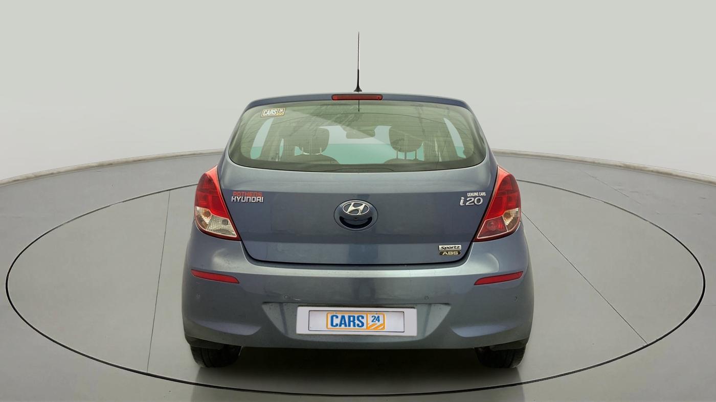 2013 Hyundai i20 SPORTZ 1.2, Petrol, Manual, 74,376 km, Back/Rear