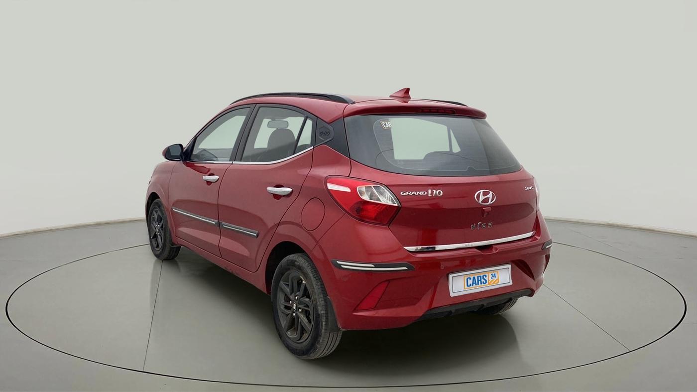 2019 Hyundai GRAND I10 NIOS SPORTZ 1.2 KAPPA VTVT, Petrol, Manual, 88,880 km, Left Back Diagonal