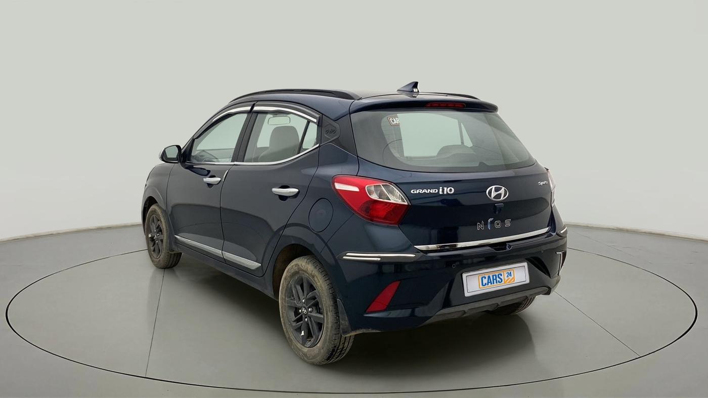 2021 Hyundai GRAND I10 NIOS SPORTZ 1.2 KAPPA VTVT, Petrol, Manual, 26,910 km, Left Back Diagonal