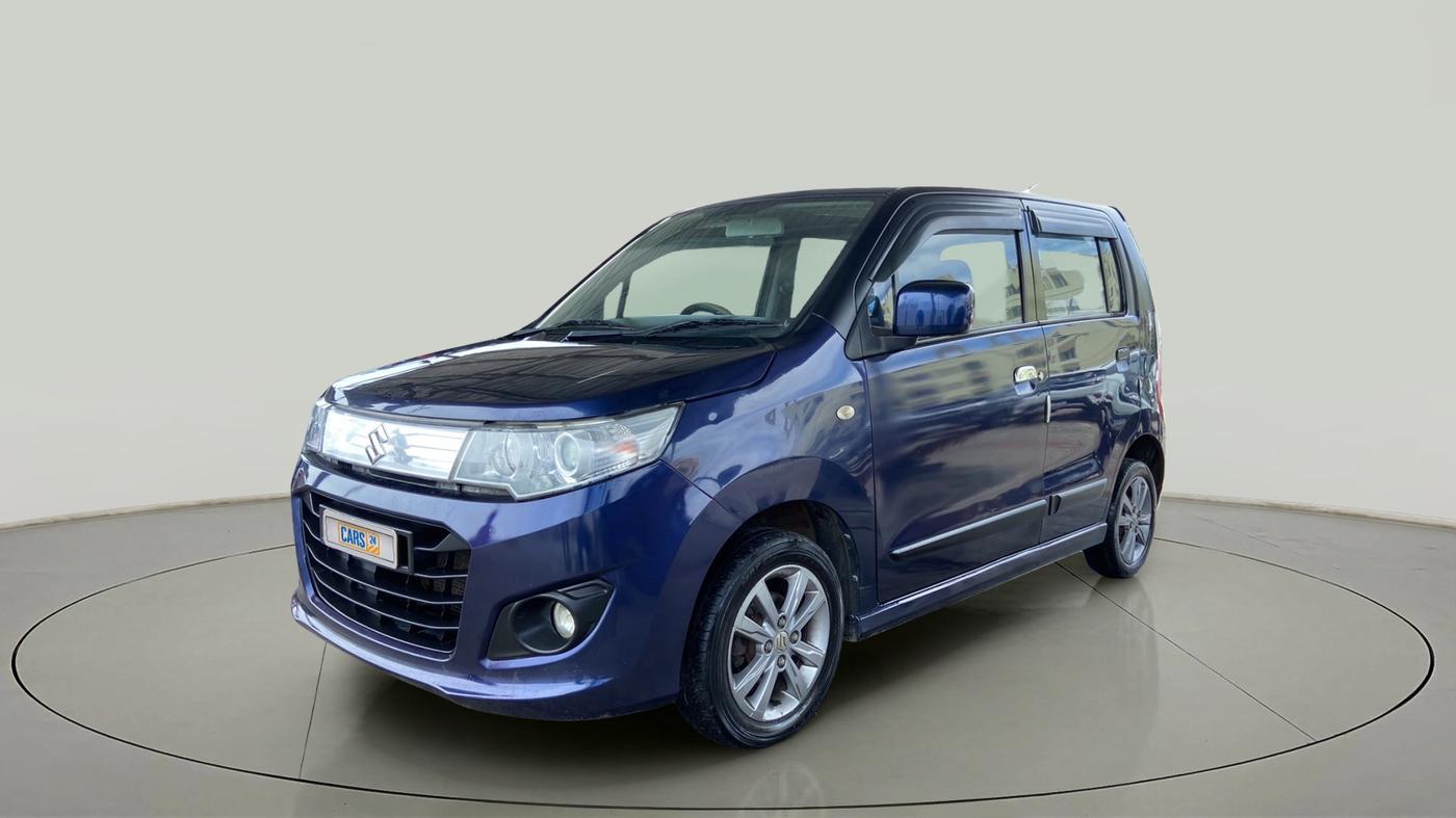 2017 Maruti Wagon R 1.0 VXI+, Petrol, Manual, 87,632 km, Left Front Diagonal