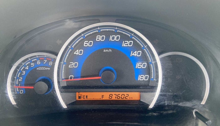 2017 Maruti Wagon R 1.0 VXI+, Petrol, Manual, 87,632 km, Odometer Image