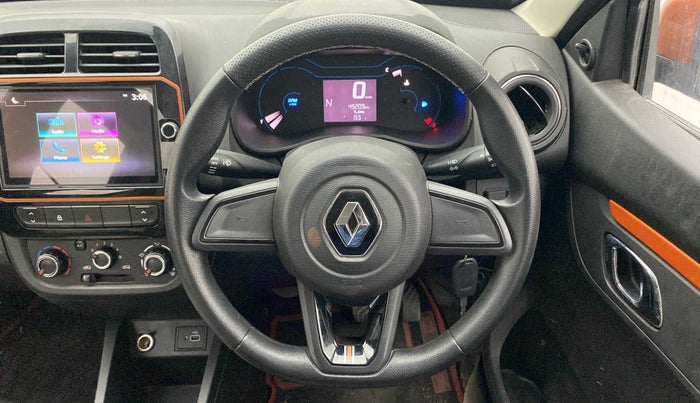 2021 Renault Kwid CLIMBER 1.0 AMT (O), Petrol, Automatic, 49,182 km, Steering Wheel Close Up