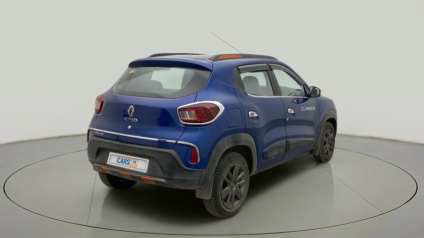 2021 Renault Kwid CLIMBER 1.0 AMT (O), Petrol, Automatic, 49,182 km, Right Back Diagonal
