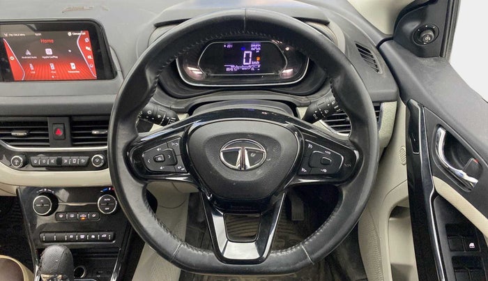 2020 Tata NEXON XZA PLUS (O) PETROL DUAL TONE, Petrol, Automatic, 85,380 km, Steering Wheel Close Up