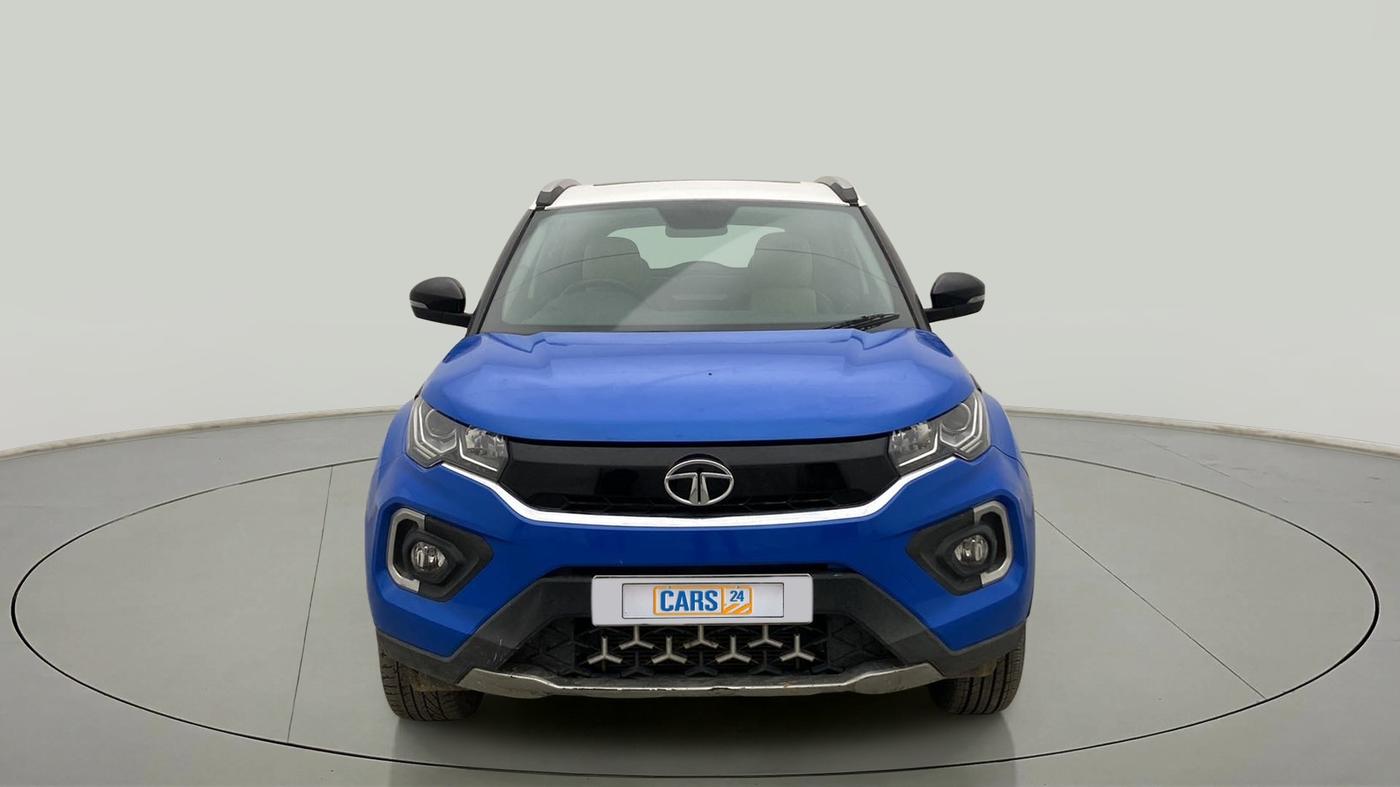 2020 Tata NEXON XZA PLUS (O) PETROL DUAL TONE, Petrol, Automatic, 85,380 km, Front