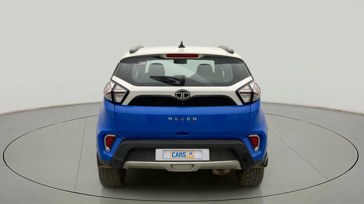 2020 Tata NEXON XZA PLUS (O) PETROL DUAL TONE, Petrol, Automatic, 85,380 km, Back/Rear