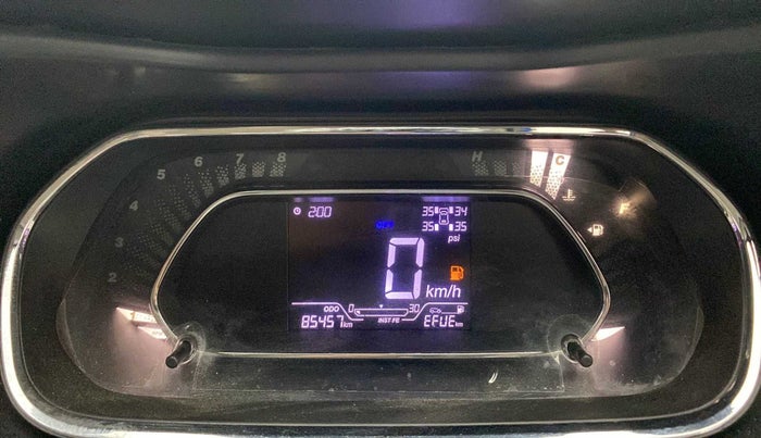 2020 Tata NEXON XZA PLUS (O) PETROL DUAL TONE, Petrol, Automatic, 85,380 km, Odometer Image