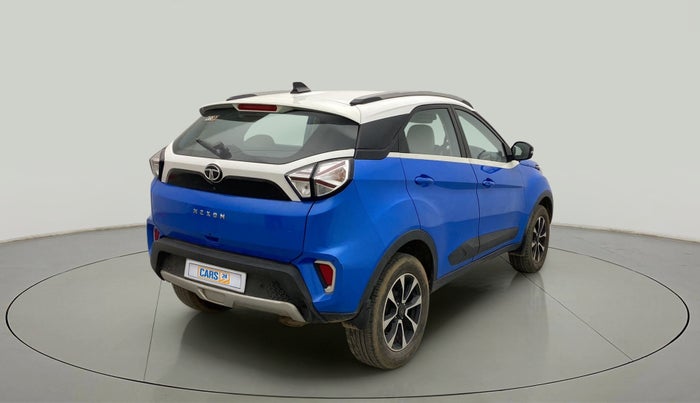 2020 Tata NEXON XZA PLUS (O) PETROL DUAL TONE, Petrol, Automatic, 85,380 km, Right Back Diagonal