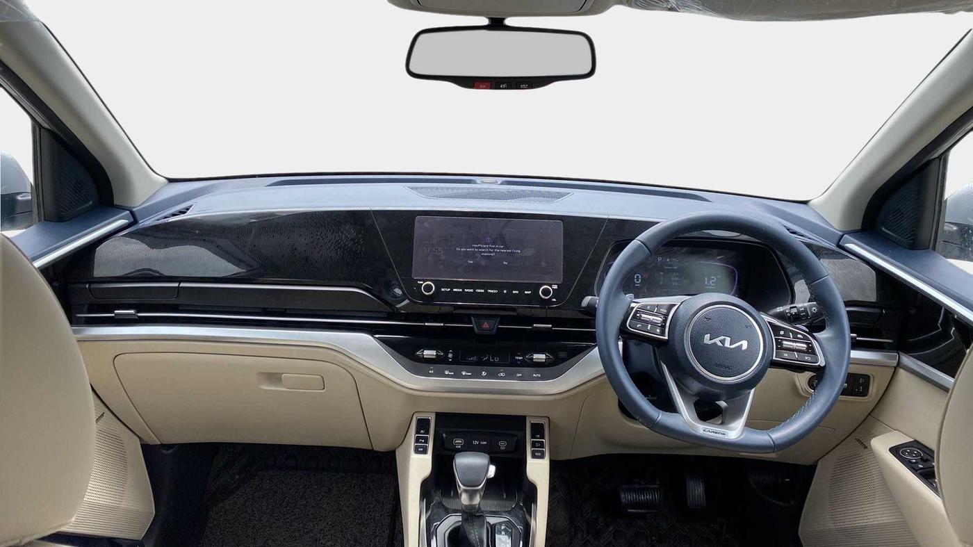 2023 KIA CARENS LUXURY PLUS 1.4 PETROL DCT 7 STR, Petrol, Automatic, 9,571 km, Dashboard