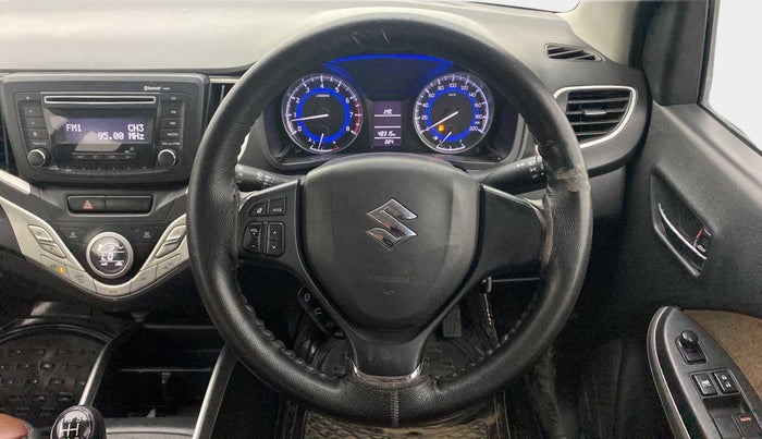 2016 Maruti Baleno DELTA PETROL 1.2, Petrol, Manual, 48,242 km, Steering Wheel Close Up