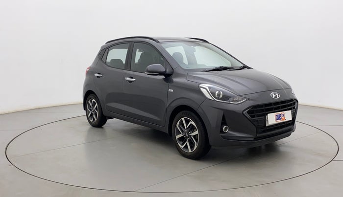 2021 Hyundai GRAND I10 NIOS ASTA AMT 1.2 KAPPA VTVT, Petrol, Automatic, 4,886 km, Right Front Diagonal