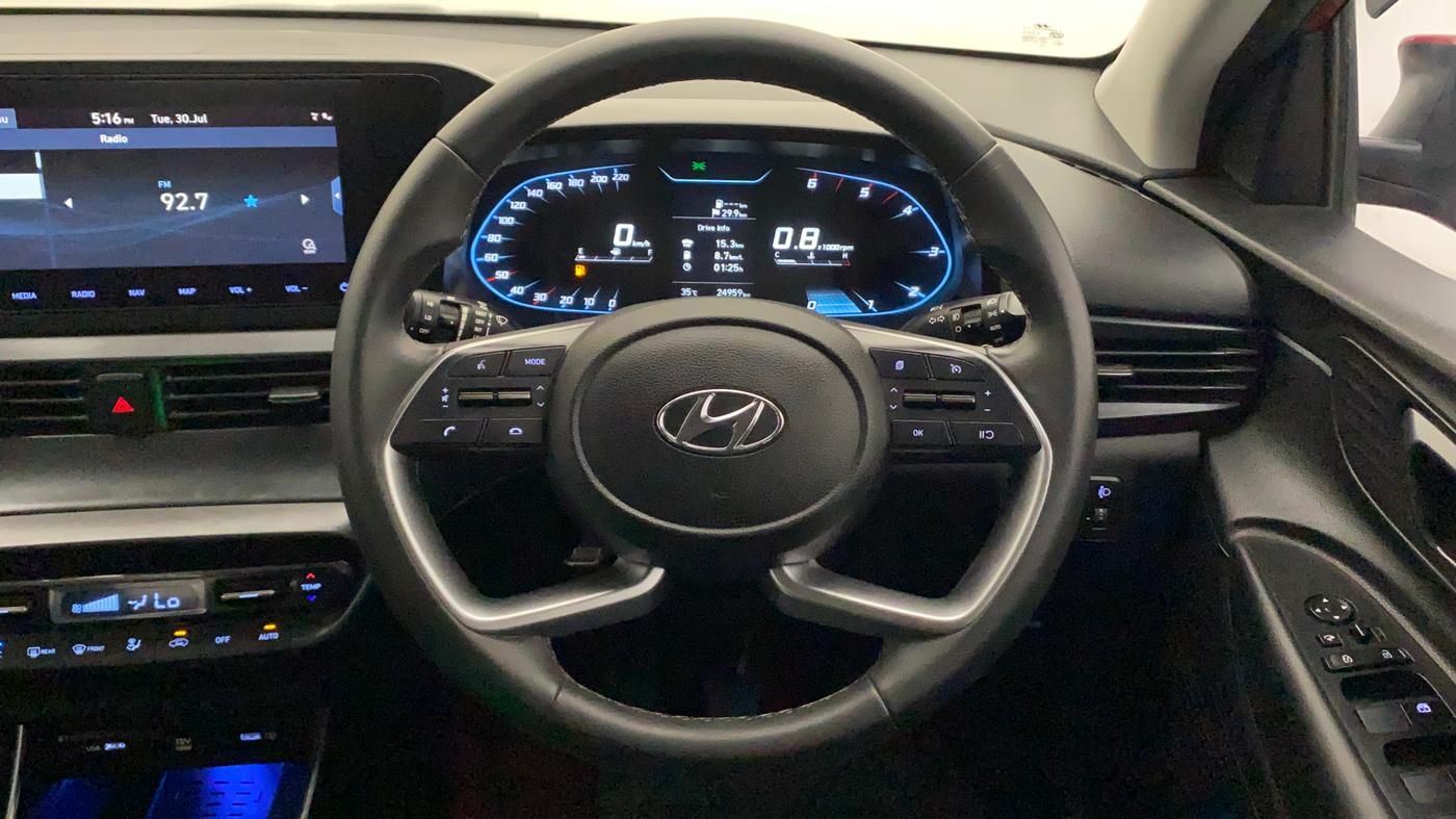 2021 Hyundai NEW I20 ASTA (O) 1.5 CRDI MT, Diesel, Manual, 24,959 km, Steering Wheel Close Up