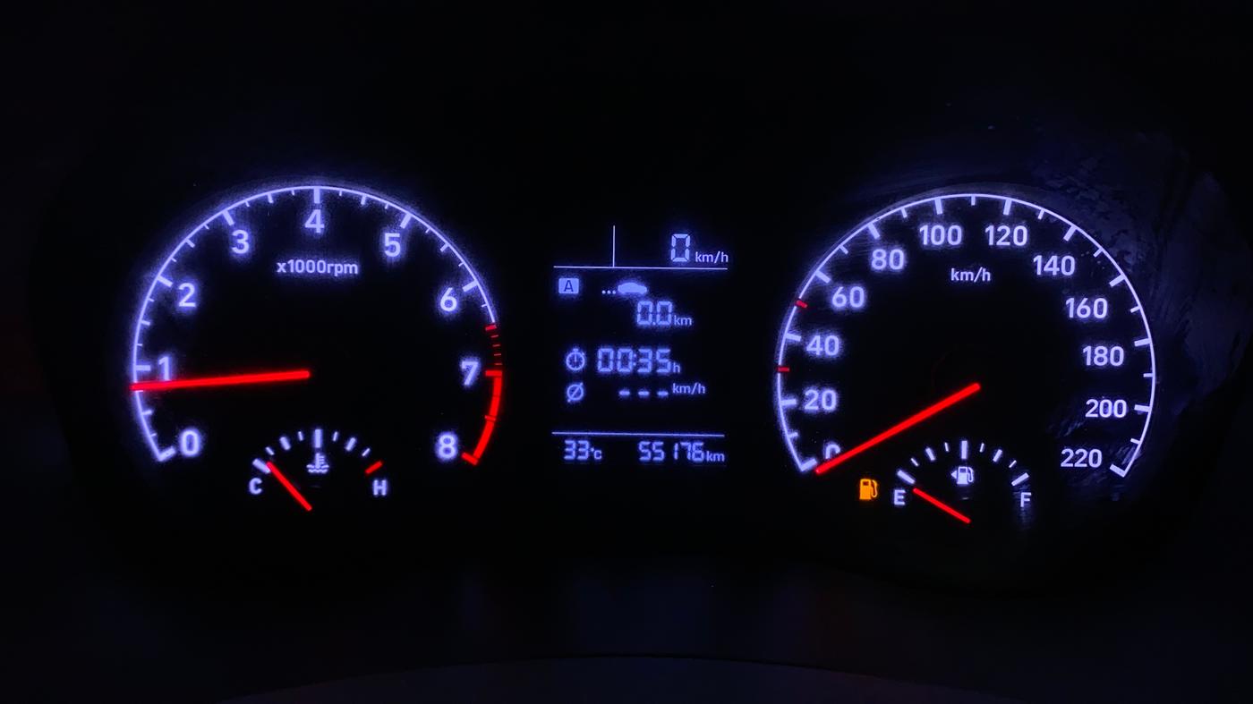 2017 Hyundai Verna 1.6 VTVT SX, Petrol, Manual, 55,176 km, Odometer Image