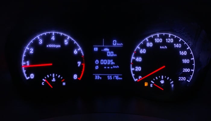 2017 Hyundai Verna 1.6 VTVT SX, Petrol, Manual, 55,176 km, Odometer Image
