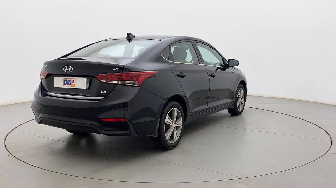 2017 Hyundai Verna 1.6 VTVT SX, Petrol, Manual, 55,176 km, Right Back Diagonal