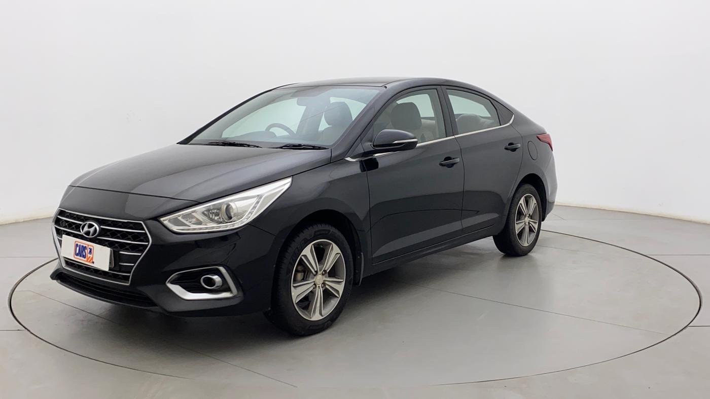 2017 Hyundai Verna 1.6 VTVT SX, Petrol, Manual, 55,176 km, Left Front Diagonal