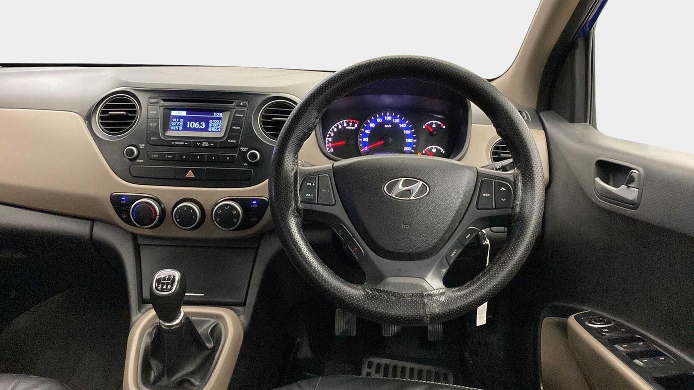 2014 Hyundai Xcent S 1.2, Petrol, Manual, 63,906 km, Steering Wheel Close Up