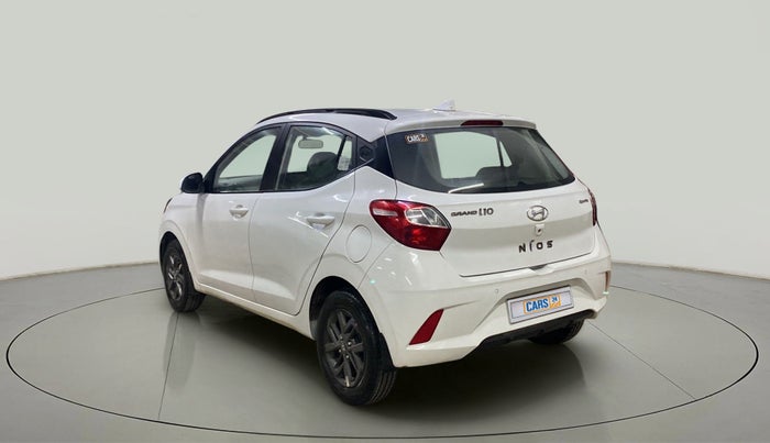 2021 Hyundai GRAND I10 NIOS SPORTZ AMT 1.2 KAPPA VTVT, Petrol, Automatic, 16,808 km, Left Back Diagonal