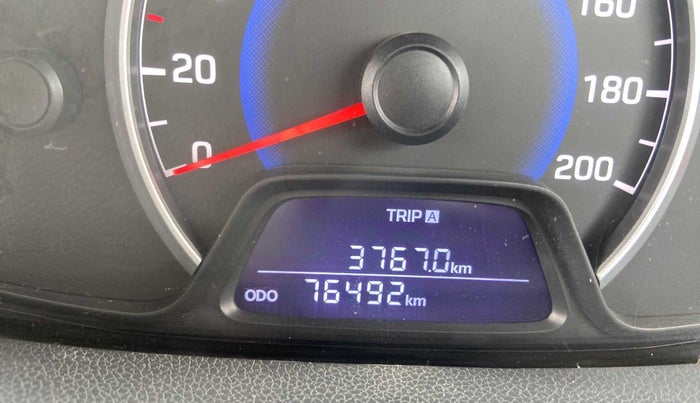 2016 Hyundai Grand i10 MAGNA 1.2 KAPPA VTVT, Petrol, Manual, 76,468 km, Odometer Image