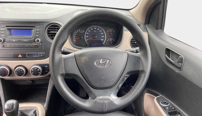 2016 Hyundai Grand i10 MAGNA 1.2 KAPPA VTVT, Petrol, Manual, 76,468 km, Steering Wheel Close Up