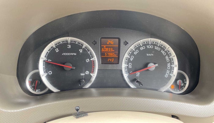 2015 Maruti Ertiga ZDI, Diesel, Manual, 57,858 km, Odometer Image