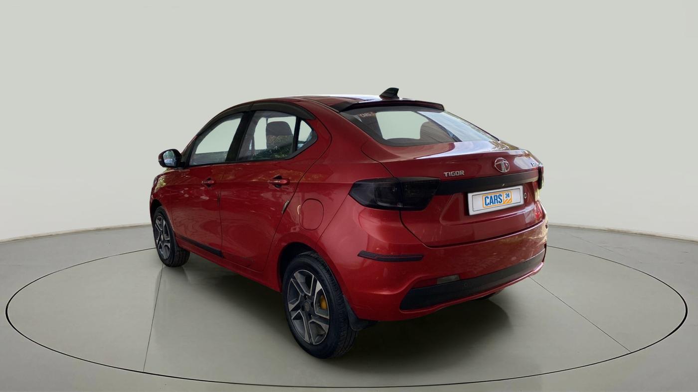 2018 Tata TIGOR XZ PETROL, CNG, Manual, 68,548 km, Left Back Diagonal