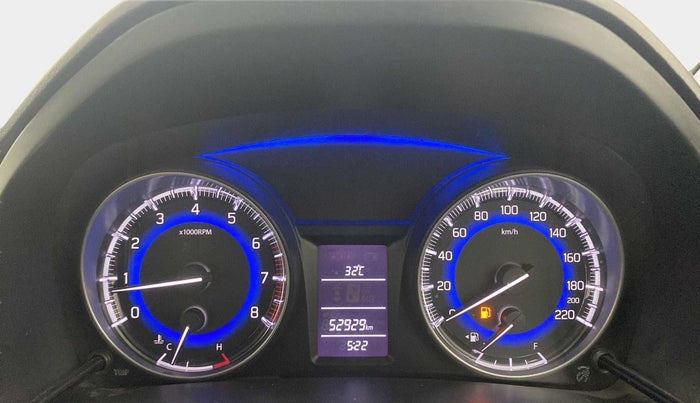 2018 Maruti Baleno DELTA PETROL 1.2, Petrol, Manual, 52,856 km, Odometer Image