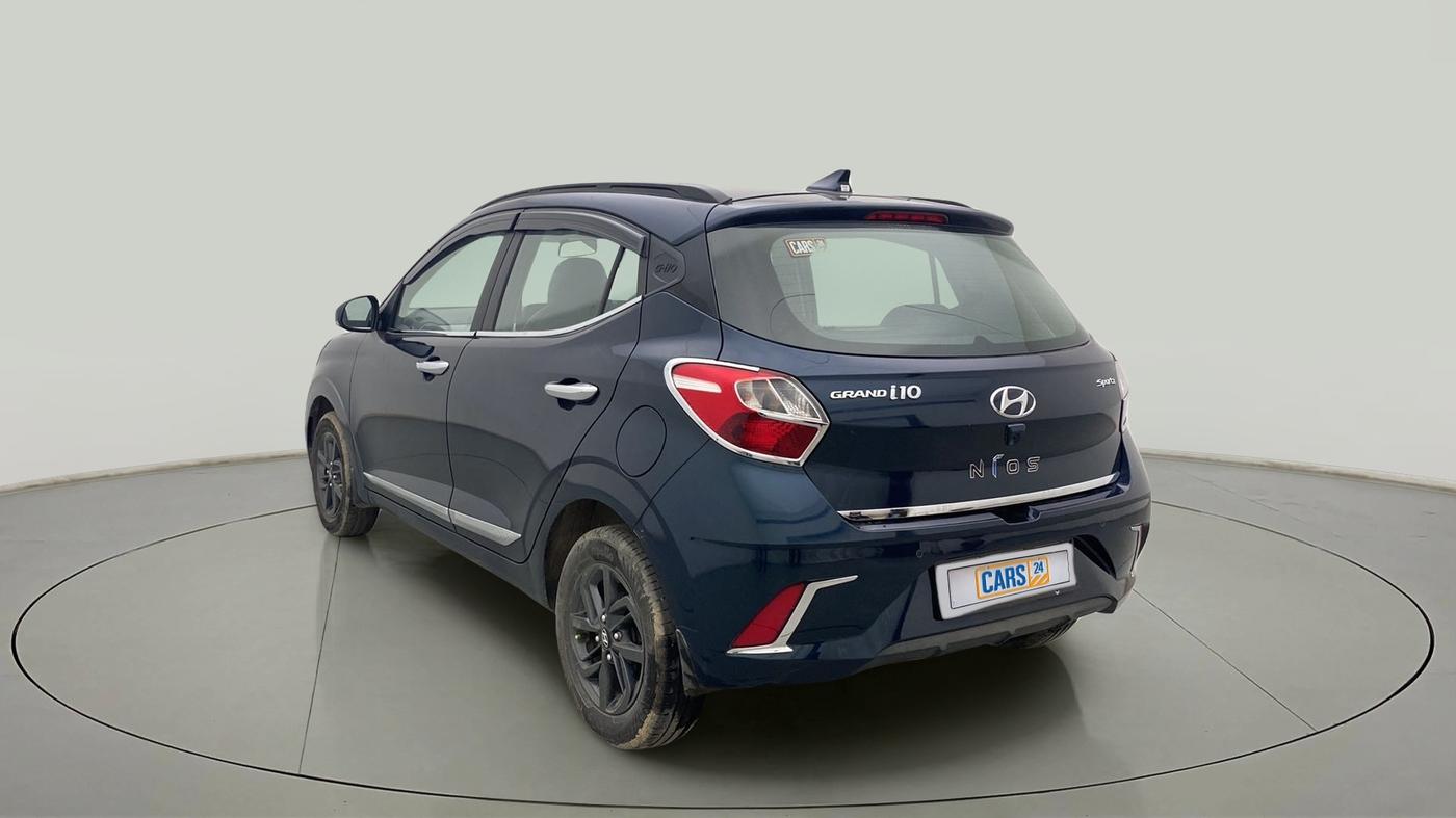 2020 Hyundai GRAND I10 NIOS SPORTZ 1.2 KAPPA VTVT, Petrol, Manual, 21,643 km, Left Back Diagonal