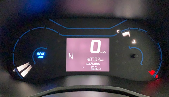 2021 Renault Kwid RXT 1.0 AMT (O), Petrol, Automatic, 40,778 km, Odometer Image