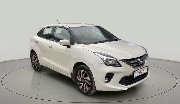 2021 Toyota Glanza G CVT, Petrol, Automatic, 10,873 km, Right Front Diagonal