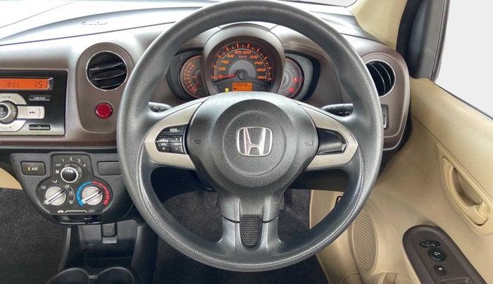 2013 Honda Amaze 1.2L I-VTEC S, Petrol, Manual, 39,036 km, Steering Wheel Close Up