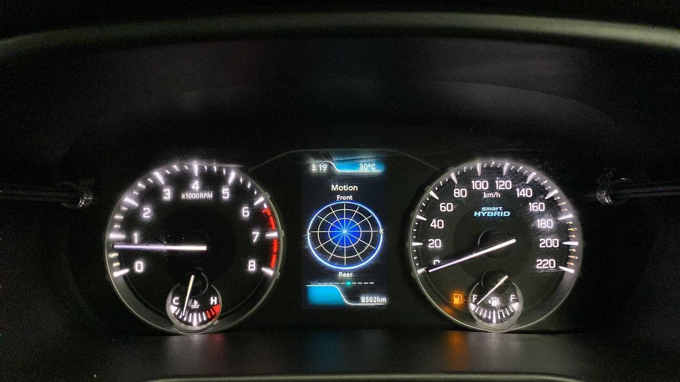 2023 Maruti BREZZA ZXI SMART HYBRID , Petrol, Manual, 8,502 km, Odometer Image
