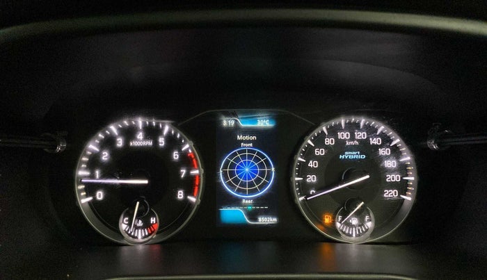 2023 Maruti BREZZA ZXI SMART HYBRID , Petrol, Manual, 8,502 km, Odometer Image