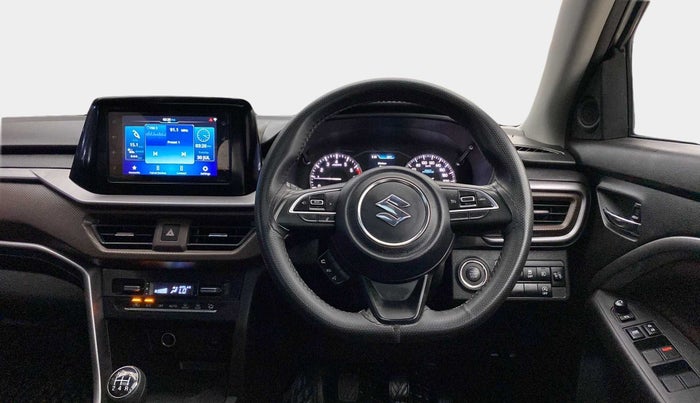 2023 Maruti BREZZA ZXI SMART HYBRID , Petrol, Manual, 8,502 km, Steering Wheel Close Up
