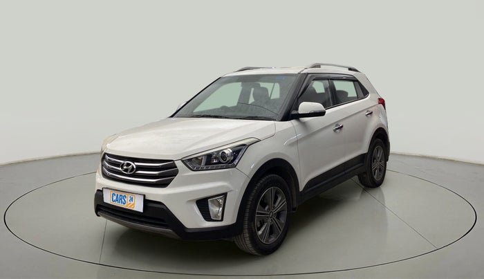 2017 Hyundai Creta SX PLUS AT 1.6 PETROL, Petrol, Automatic, 76,552 km, Left Front Diagonal