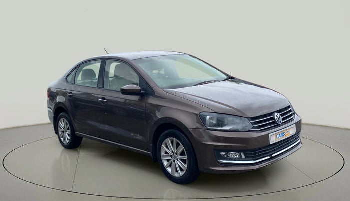 2016 Volkswagen Vento HIGHLINE 1.6 MPI, Petrol, Manual, 89,950 km, Right Front Diagonal