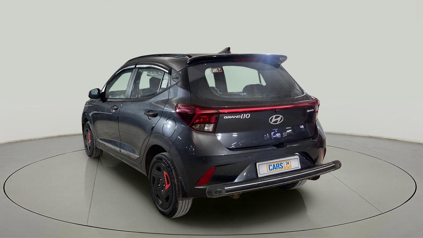 2023 Hyundai GRAND I10 NIOS SPORTZ 1.2 KAPPA VTVT, Petrol, Manual, 15,568 km, Left Back Diagonal
