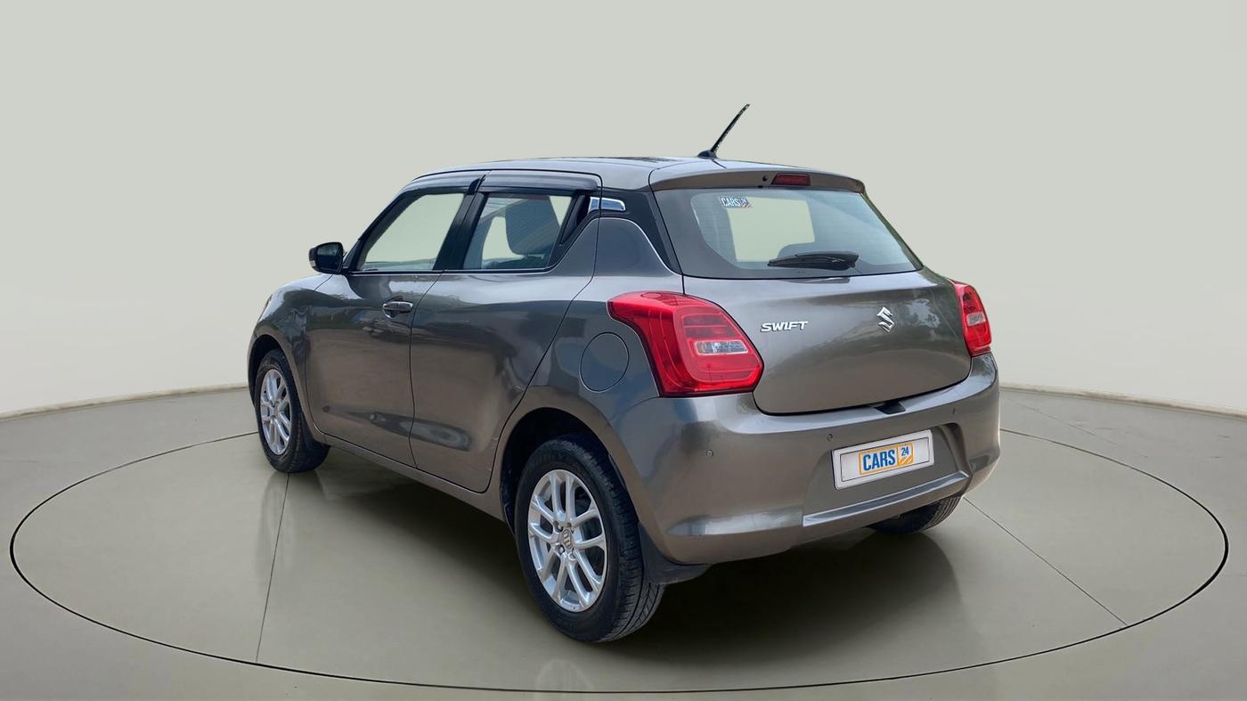 2018 Maruti Swift ZXI AMT, Petrol, Automatic, 60,189 km, Left Back Diagonal