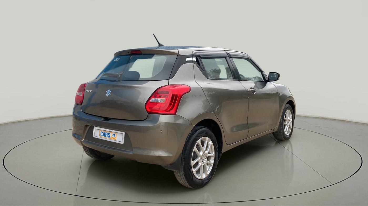 2018 Maruti Swift ZXI AMT, Petrol, Automatic, 60,189 km, Right Back Diagonal