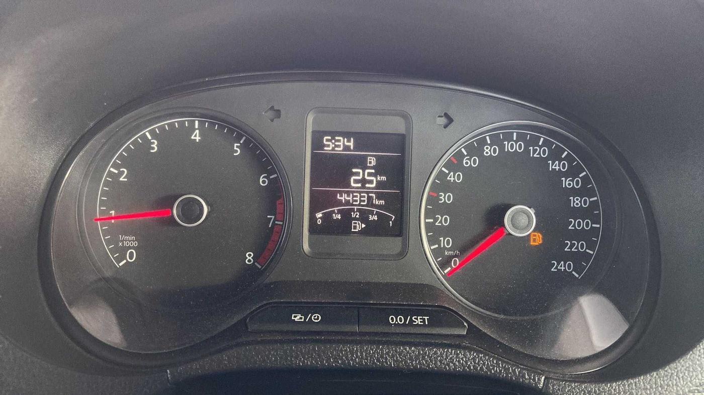 2020 Volkswagen Polo HIGHLINE PLUS 1.0L TSI, Petrol, Manual, 44,412 km, Odometer Image