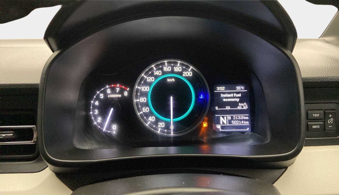 2020 Maruti IGNIS ZETA 1.2 AMT, Petrol, Automatic, 50,179 km, Odometer Image